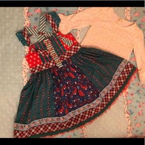 Size 4 matilda jane beautiful holiday ensemble